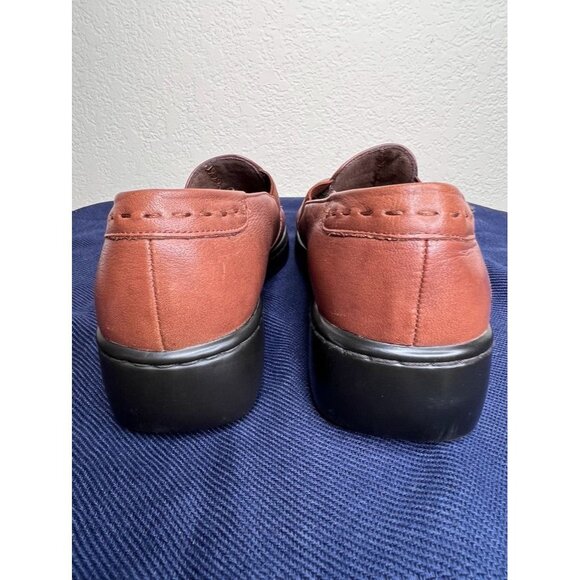Naturalizer Women's Brown Slip-On Leather Shoes Size 8-1/2N Comfortable Walking - Picture 7 of 14